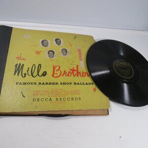 Mills Brothers (4) 78RPM Incomplete Set 1920s